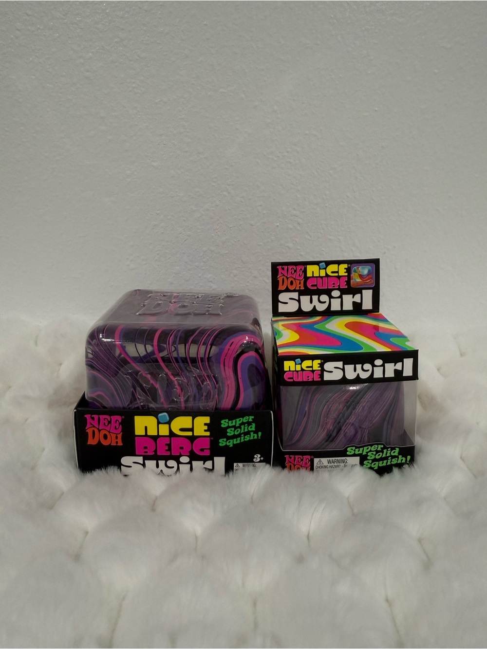 Needoh Nice Berg Swirl & Nice Cube Swirl Bundle